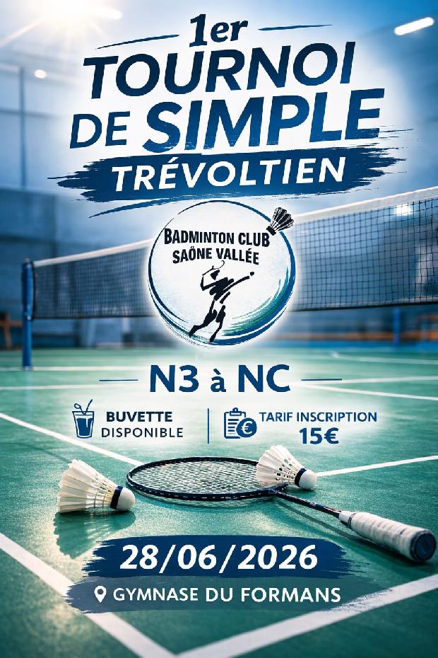 1er tournoi de Simple Trévoltien